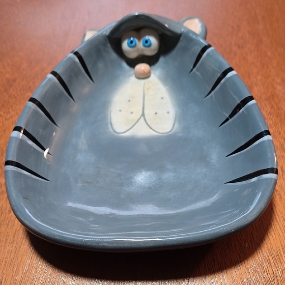 home goods Other - Gray Cat-Shaped  Dish